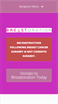 Mobile Screenshot of breastoration.org